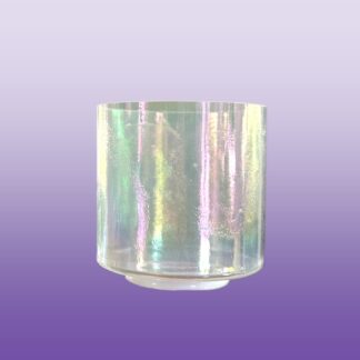 Azeztulite, Platinum 7” C# +45 (Supports Reproductive Glands) Alchemy Crystal Singing Bowl