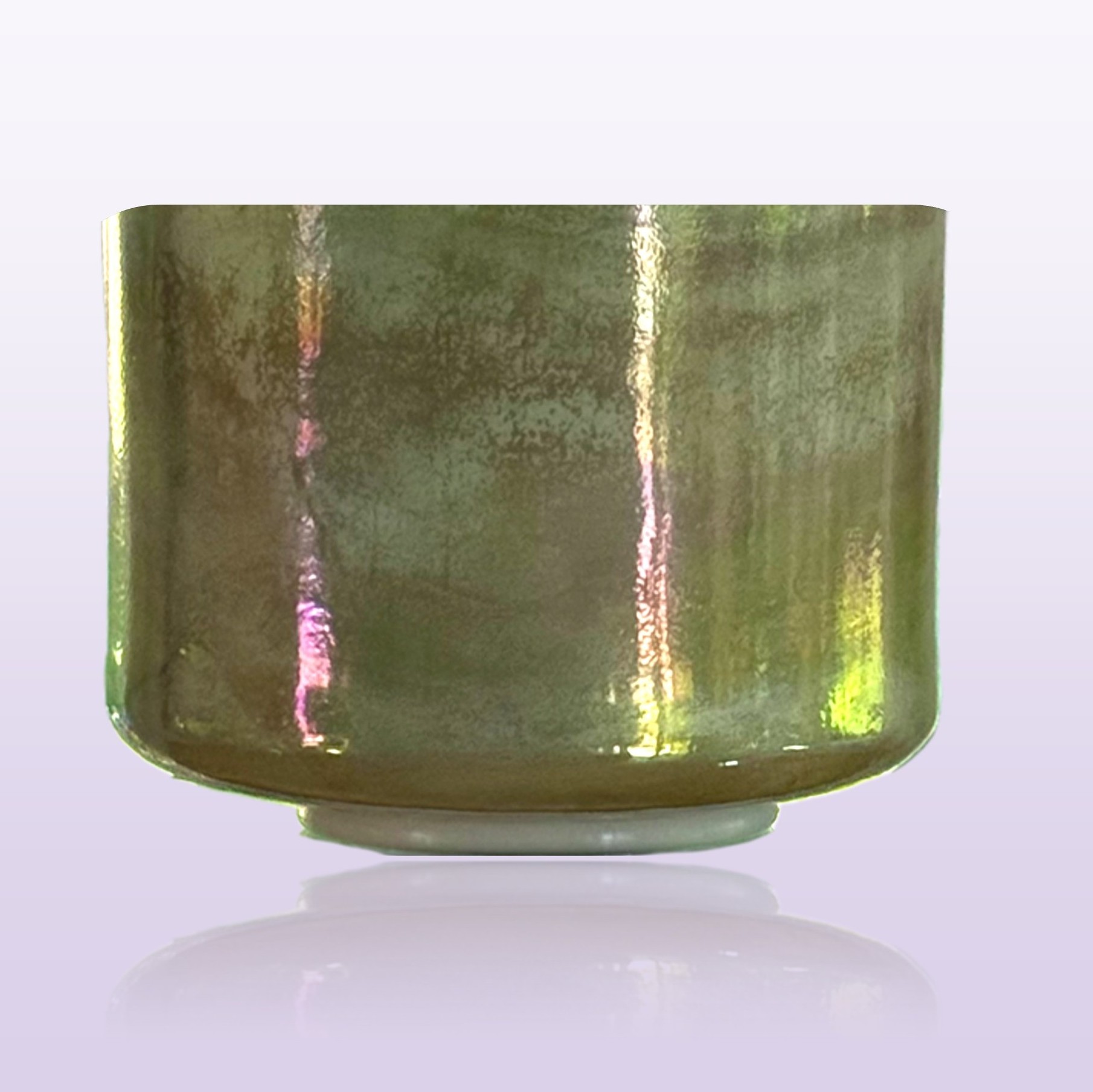 Emerald, Platinum, White Light Angel Gold: 9” A# +45 (Supports Pineal, Hypothalamus and Pituitary Glands)