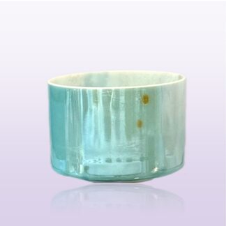 Mt Shasta Serpentine, Sedona Red Rock, Ocean Gold 8” G + 20 (Throat Chakra) Alchemy Crystal Singing Bowl