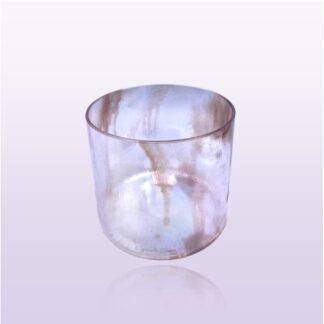 Phenacite, Morganite, Palladium 7” G—45: (supports the Throat Chakra) Alchemy Crystal Singing Bowl