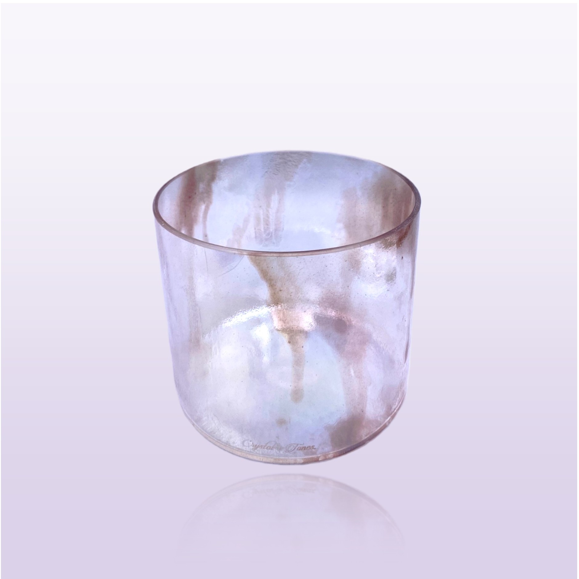 Phenacite, Morganite, Palladium 7” G—45: (supports the Throat Chakra) Alchemy Crystal Singing Bowl