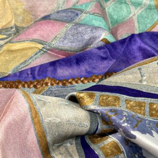 Platinum Ray Silk Scarf
